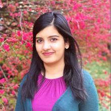 Sandhya Appiah, graduate student in the Dordick Group
